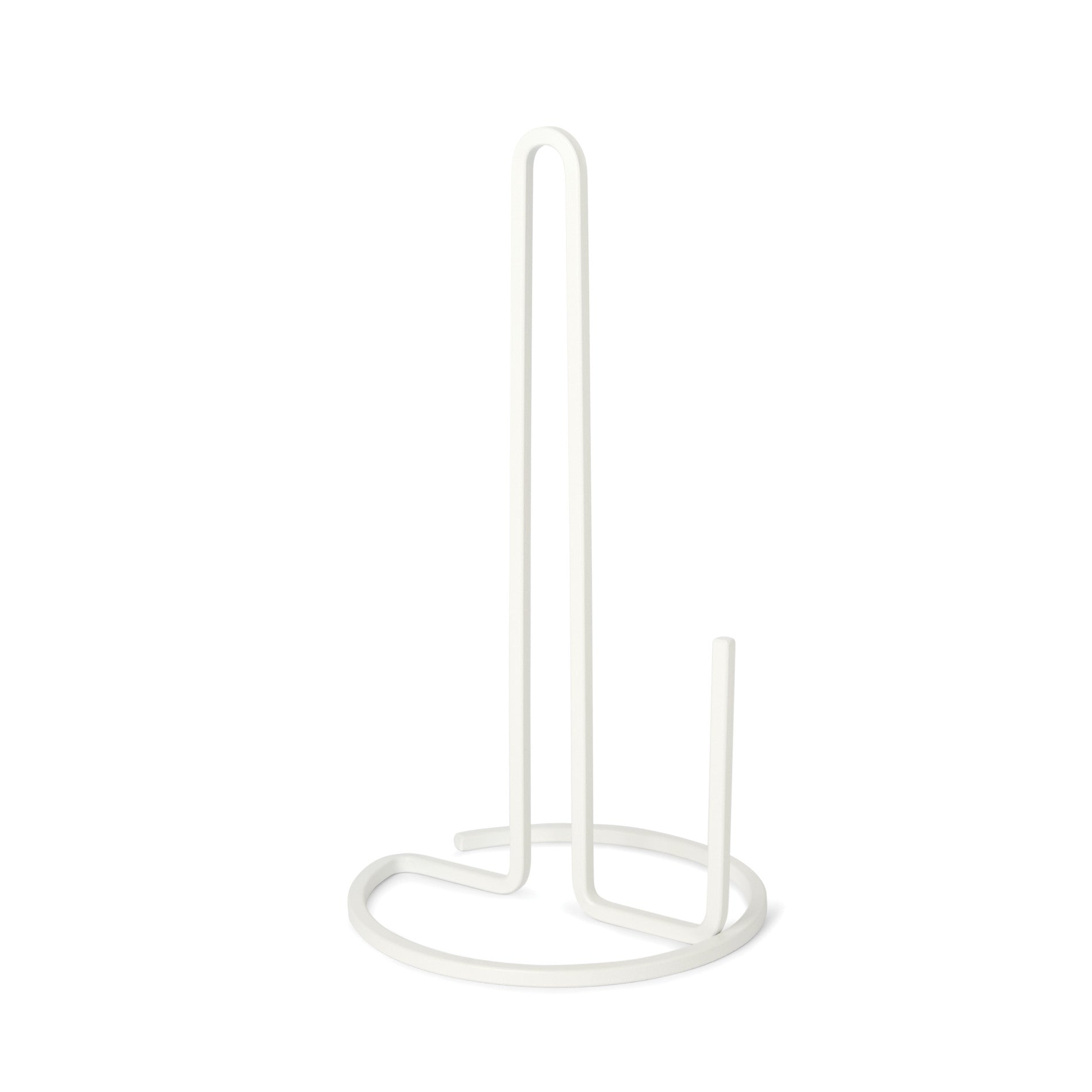 Stainless Steel Squire Paper Towel Holder - Wall Mount or Countertop, Rustproof & Durable for Kitchen, Bathroom, Office - Easy One-Hand Dispensing