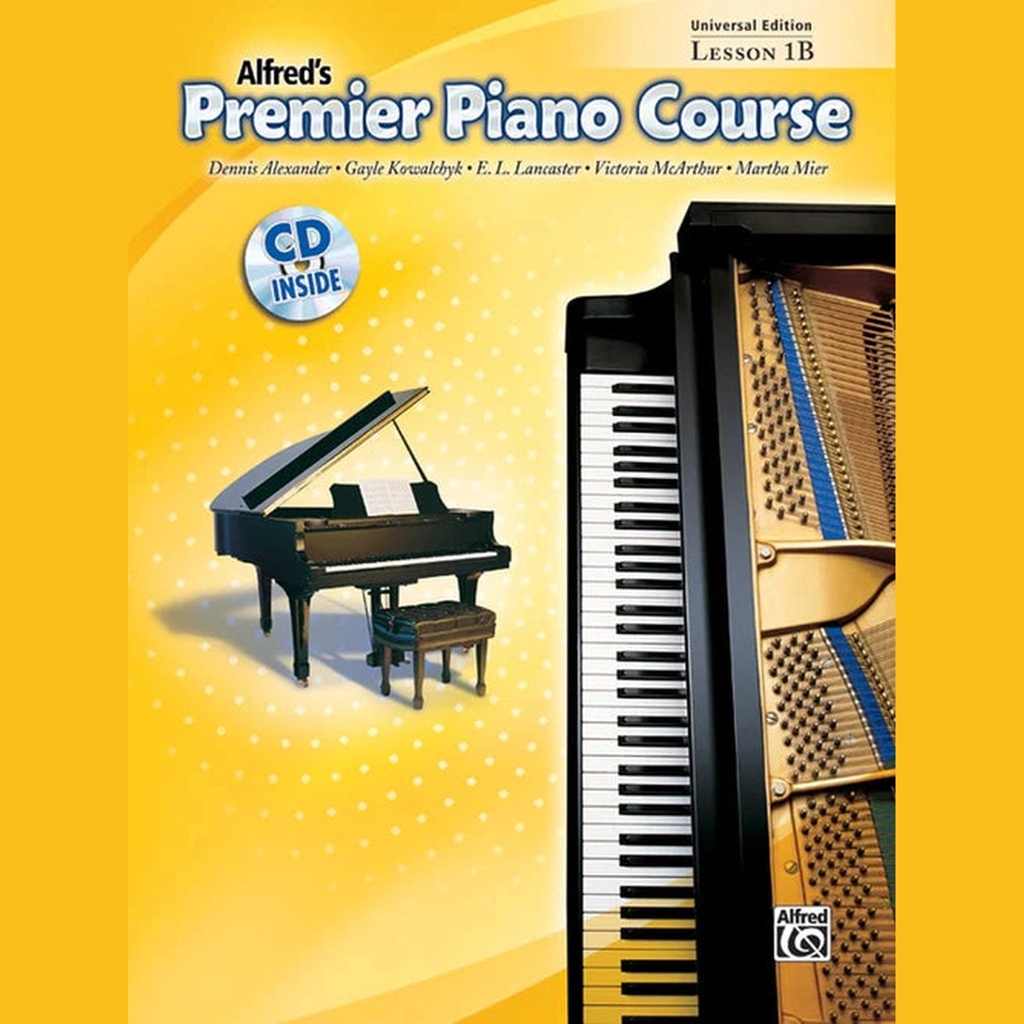 Alfred's Premier Piano Course Lesson 1B - Beginner Piano Book for Kids & Adults | Learn Piano Basics at Home or Music School