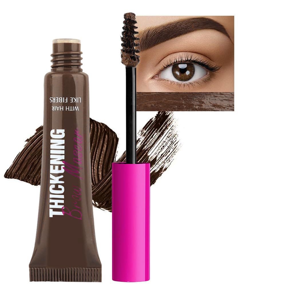 Kaely Thickening Brow Mascara - Waterproof Tinted Eyebrow Gel for Natural Looking Brows, Vegan & Cruelty-Free Eyebrow Makeup (07 Espresso) - Perfect for Daily Use, Special Occasions & On-The-Go Touch Ups