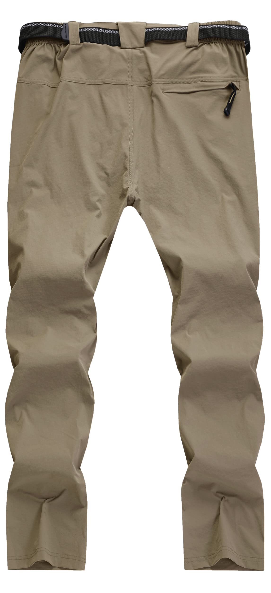 **Men's Quick-Dry Hiking Cargo Pants - Water Resistant, Lightweight & Breathable Outdoor Work Pants with Zipper Pockets for Mountain Climbing & Camping**