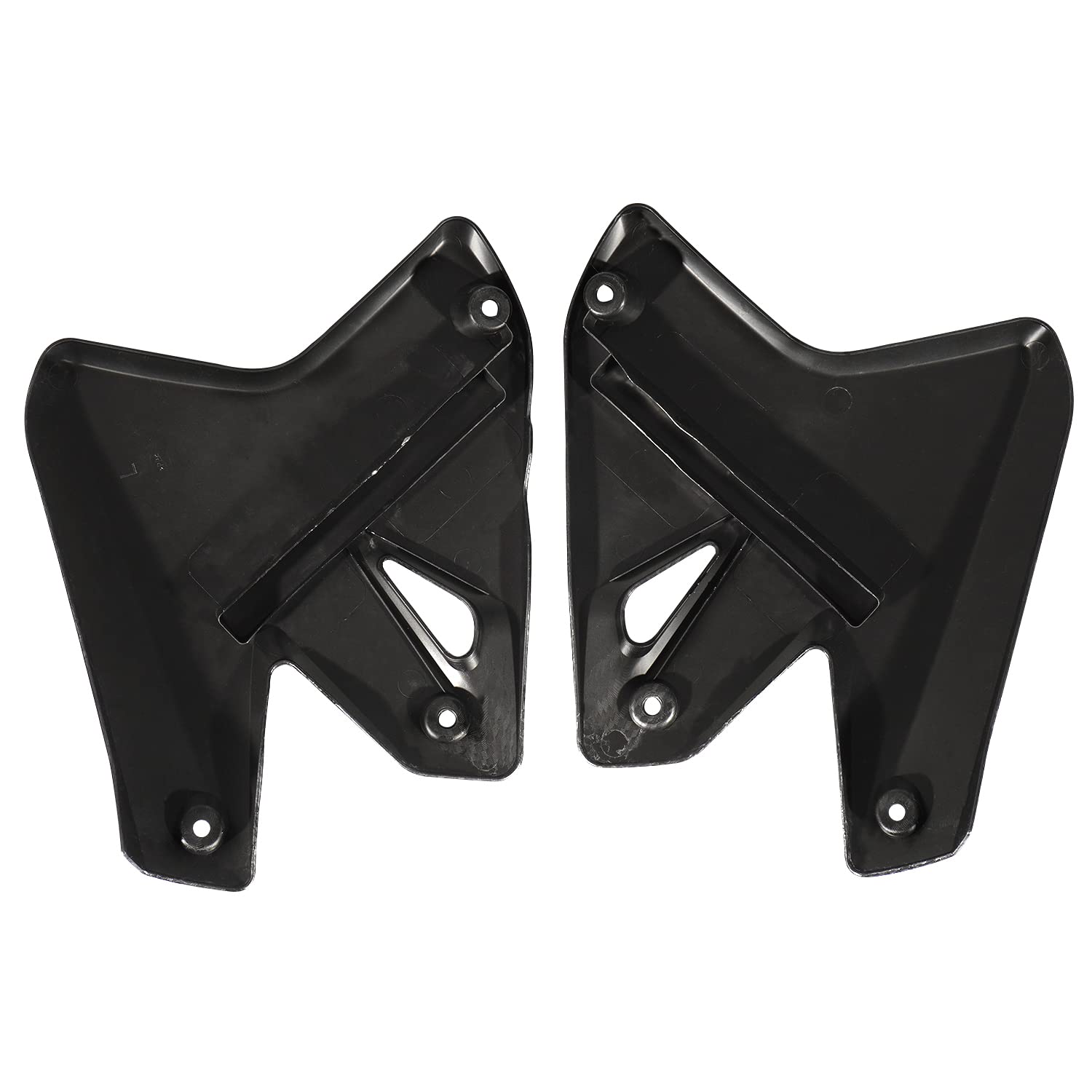 JFG Racing DRZ400 Plastic Kit - Imitation Carbon Fiber Dirt Bike Fender & Fairing Body Replacement Kit for DRZ400SM/DRZ400S/DRZ400E Supermoto (Black) | Off-Road Motorcycle Protection & Style Upgrade for Trail Riding & Motocross