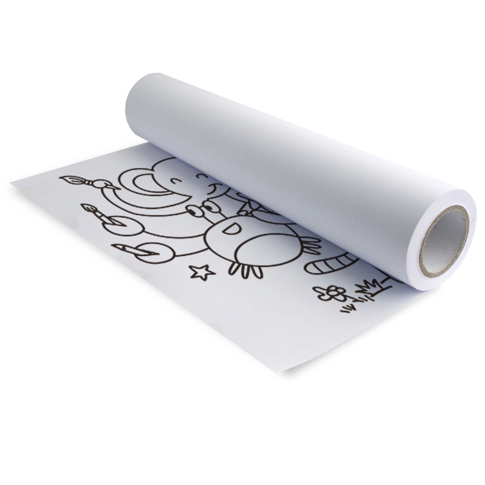 Little Creatives Easy Peel Stickable Coloring Roll #37 010228 - Fun Kids Art Activity for Home & Classroom Creativity