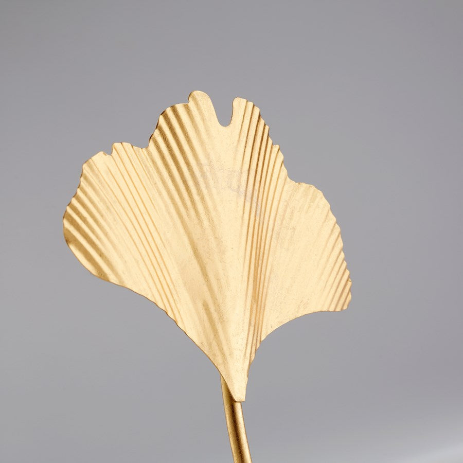 Cyan Design 11033 Palme D'Or Sculpture - Elegant Gold & Black Small Art Decor for Home, Office & Gift Giving