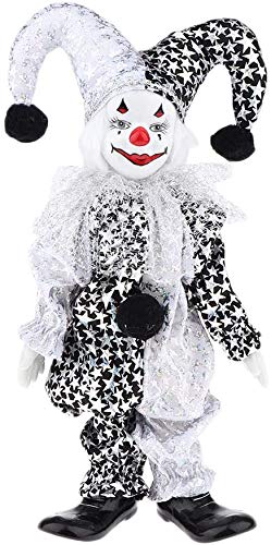 Porcelain Clown Doll - Circus Decor for Home & Desk Ornaments | Style C