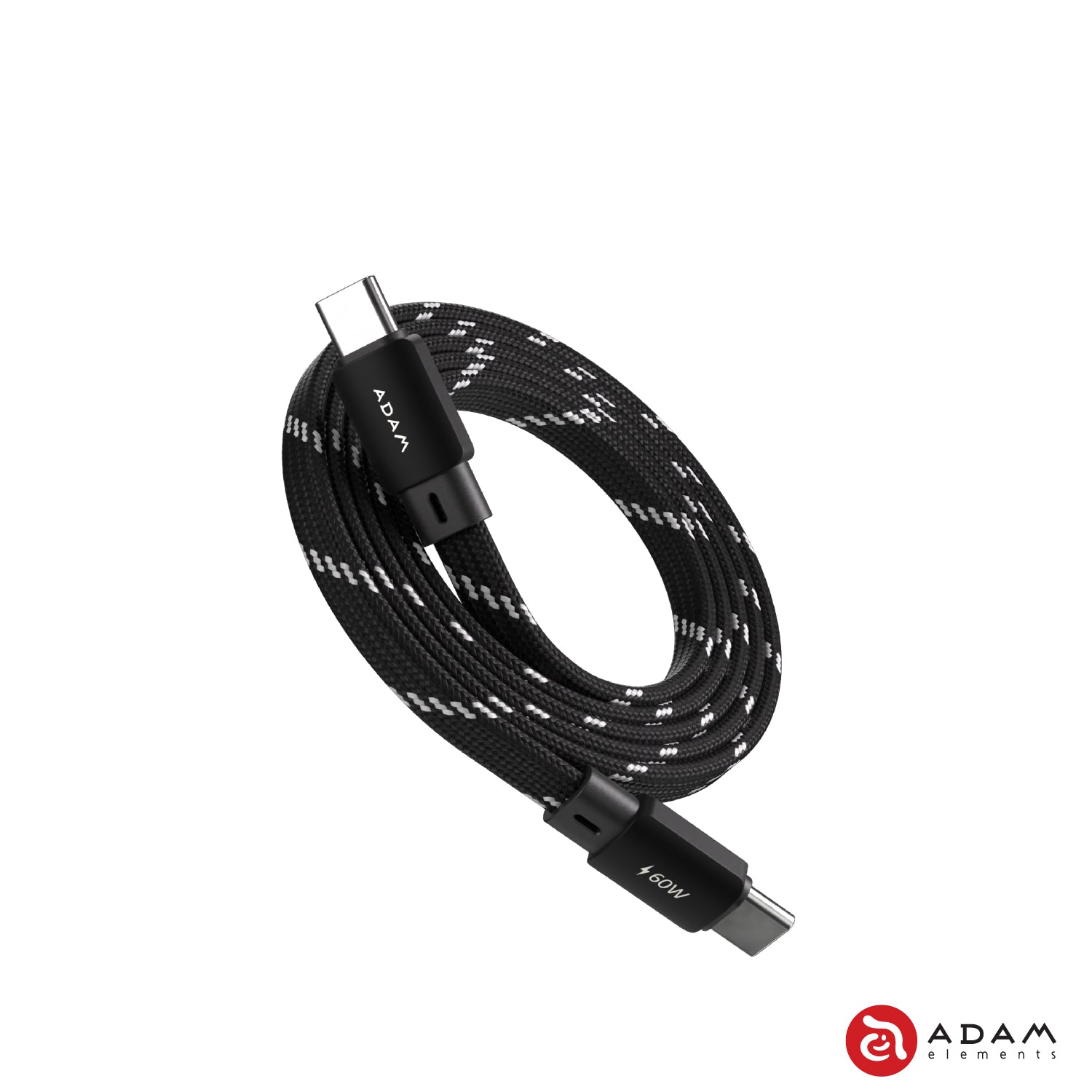 ADAM elements CASA MF100 USB C to USB C 60W Fast Charging Cable - Perfect for Laptops, Phones & Tablets
