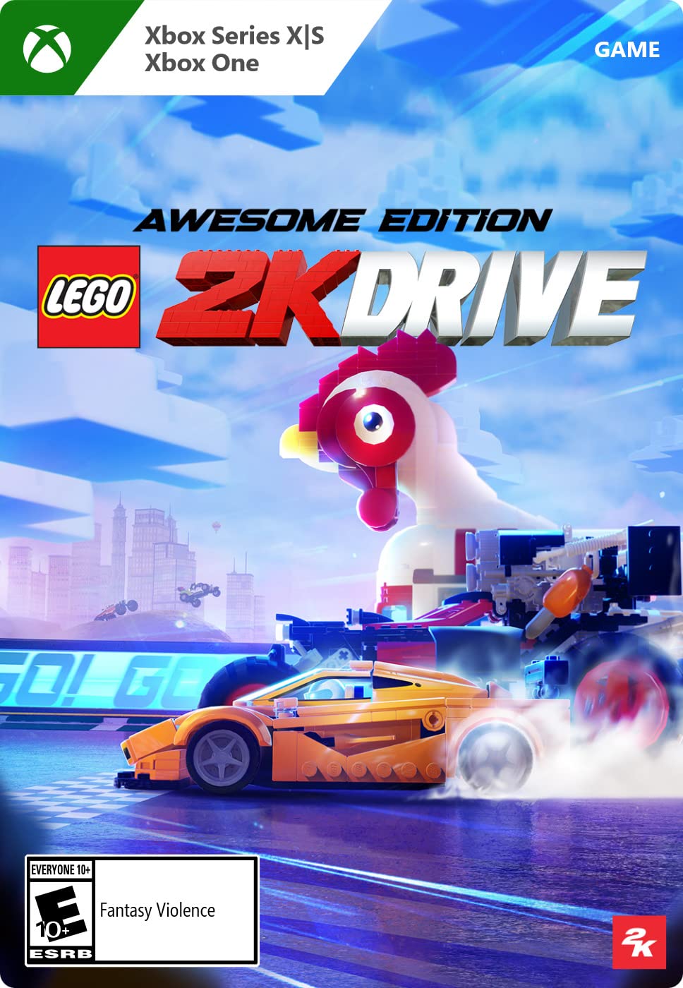 LEGO 2K Drive: Awesome Edition - Xbox Digital Download Code | Racing Game for Kids & Adults | Perfect for Family Game Nights & Virtual Racing Enthusiasts