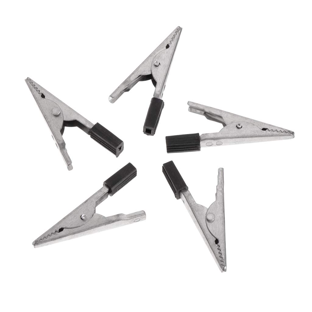 Youngy 5-Piece Metal Bird Cage Clip Set - Secure Parrot & Bird Safety Door Lock Accessories to Prevent Escape - Perfect for Aviaries, Pet Stores & Home Bird Cages