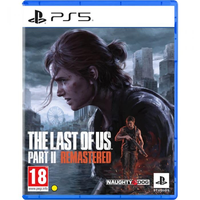 The Last of Us Part II Remastered - PS5 Game | Action-Adventure Survival Horror | Post-Apocalyptic Storyline | Perfect for Fans of Intense Narrative & Stunning Graphics