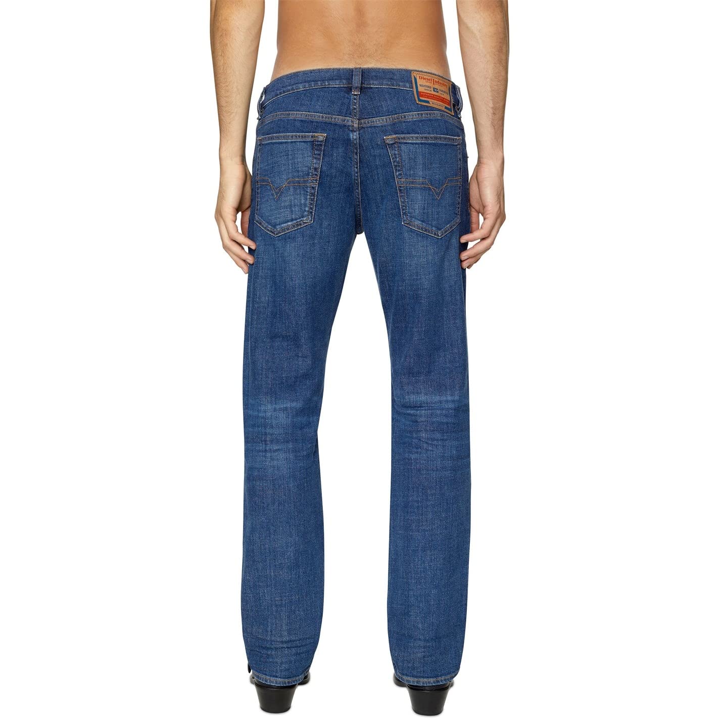 Diesel Men's D-Mihtry Slim Fit Stretch Denim Jeans - Comfortable & Stylish for Casual Wear, Work, and Night Out