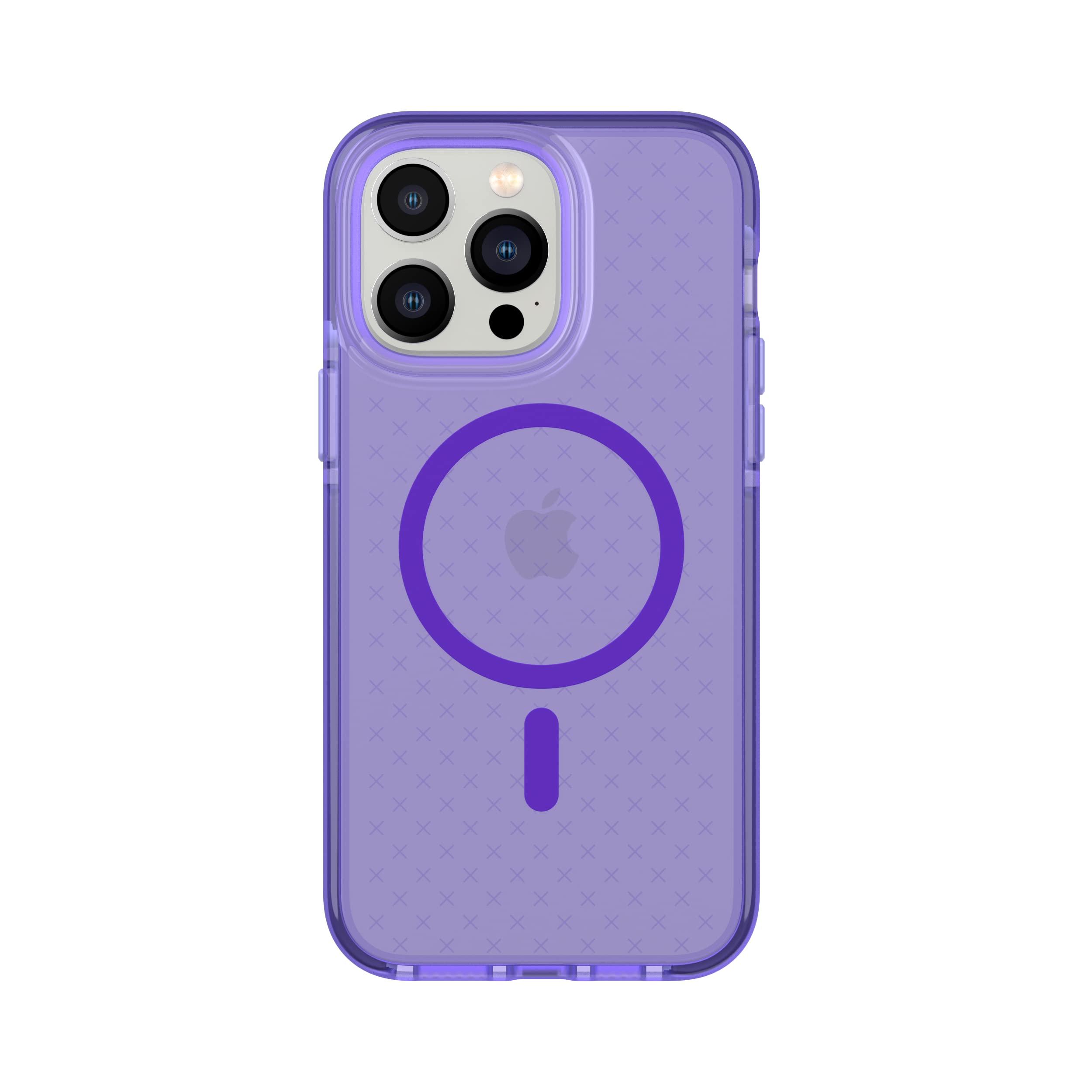 Tech21 Evo Check iPhone 14 Pro Max Case - MagSafe Compatible, Shock-Absorbing Slim Protective Cover with 16ft Drop Protection & Tactile Buttons | Perfect for Outdoor, Travel & Everyday Use