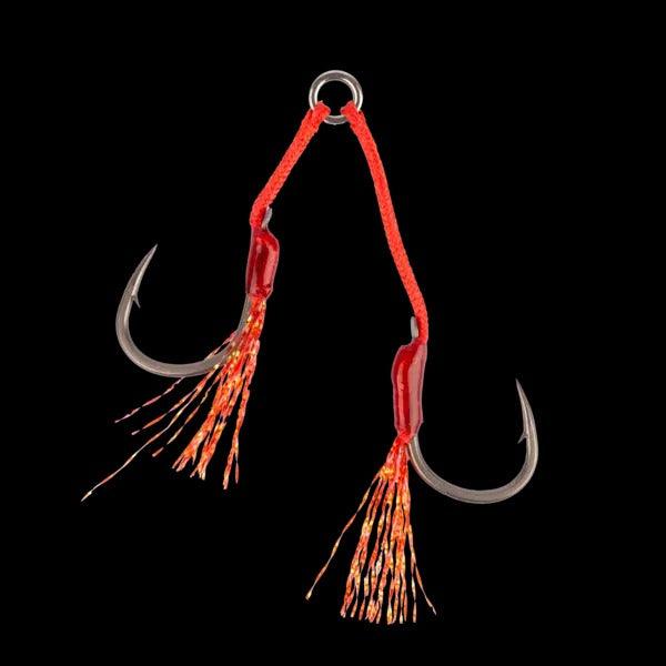 Mustad Alpha Point Light Flash Assist Hooks - Premium Saltwater Fishing Hooks for Tuna, Marlin & Swordfish - Ideal for Offshore Big Game Fishing & Deep Sea Angling