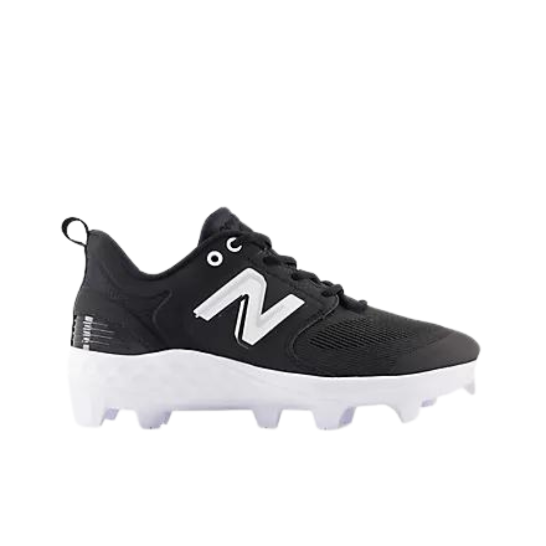New Balance PL3000K6 Low Molded Cleats - Black Baseball & Soccer Cleats for Men & Women | Perfect for Field Sports & Training