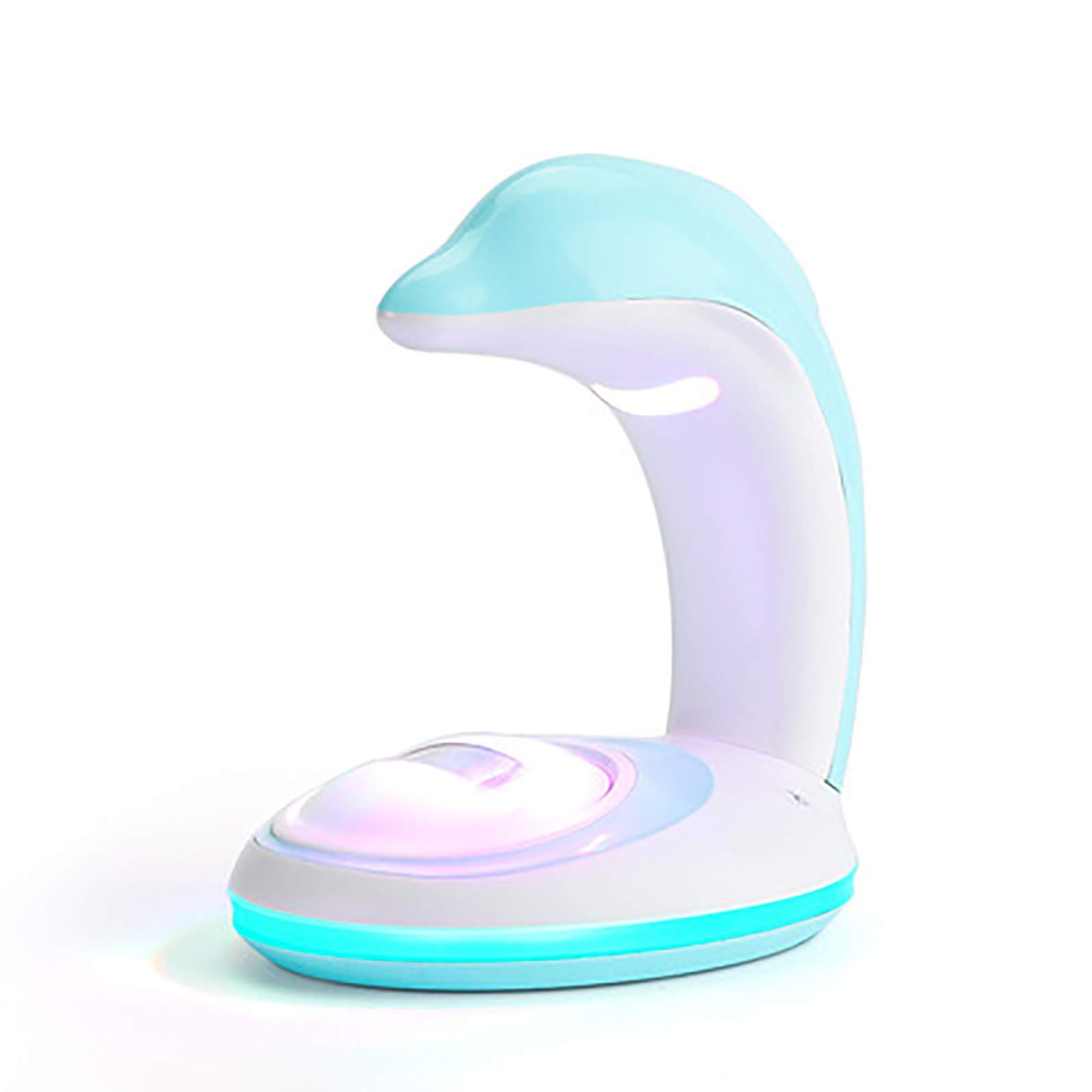 Rainbow Projector Lamp - Colorful LED Night Light for Bedroom & Living Room | Creative Sky Projection, Romantic Mood Lighting, Decorative Table Lamp (Blue) - Perfect for Kids Rooms, Parties & Relaxation