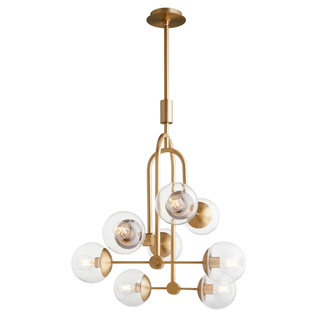 Cyan Design 11387 Drea Pendant Light Fixture in Aged Brass - Vintage Industrial Ceiling Lighting for Dining Room, Kitchen, or Bedroom