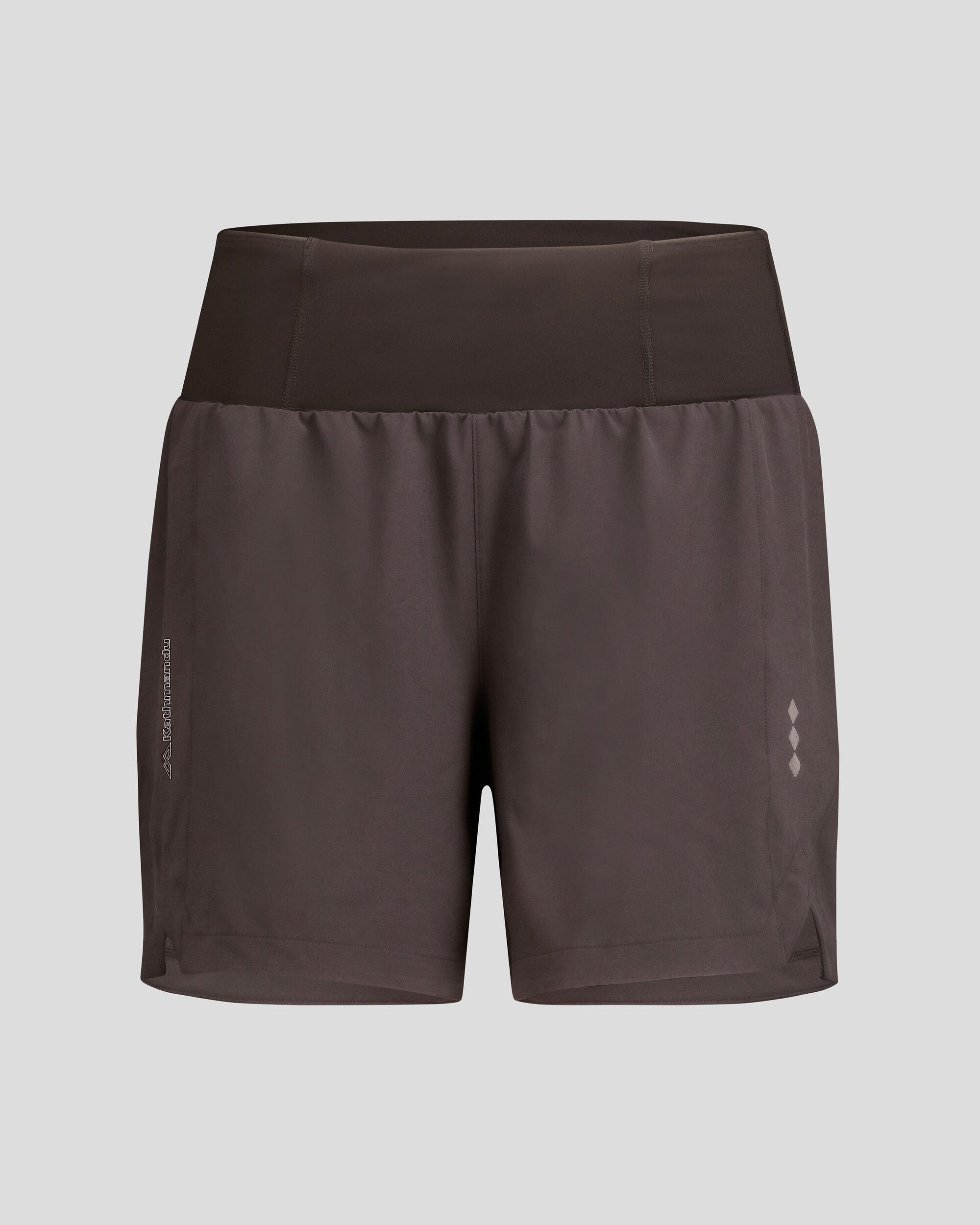 Women's Seeker 5-Inch Athletic Shorts - Dark Quartz Color - Perfect for Running, Yoga & Gym Workouts