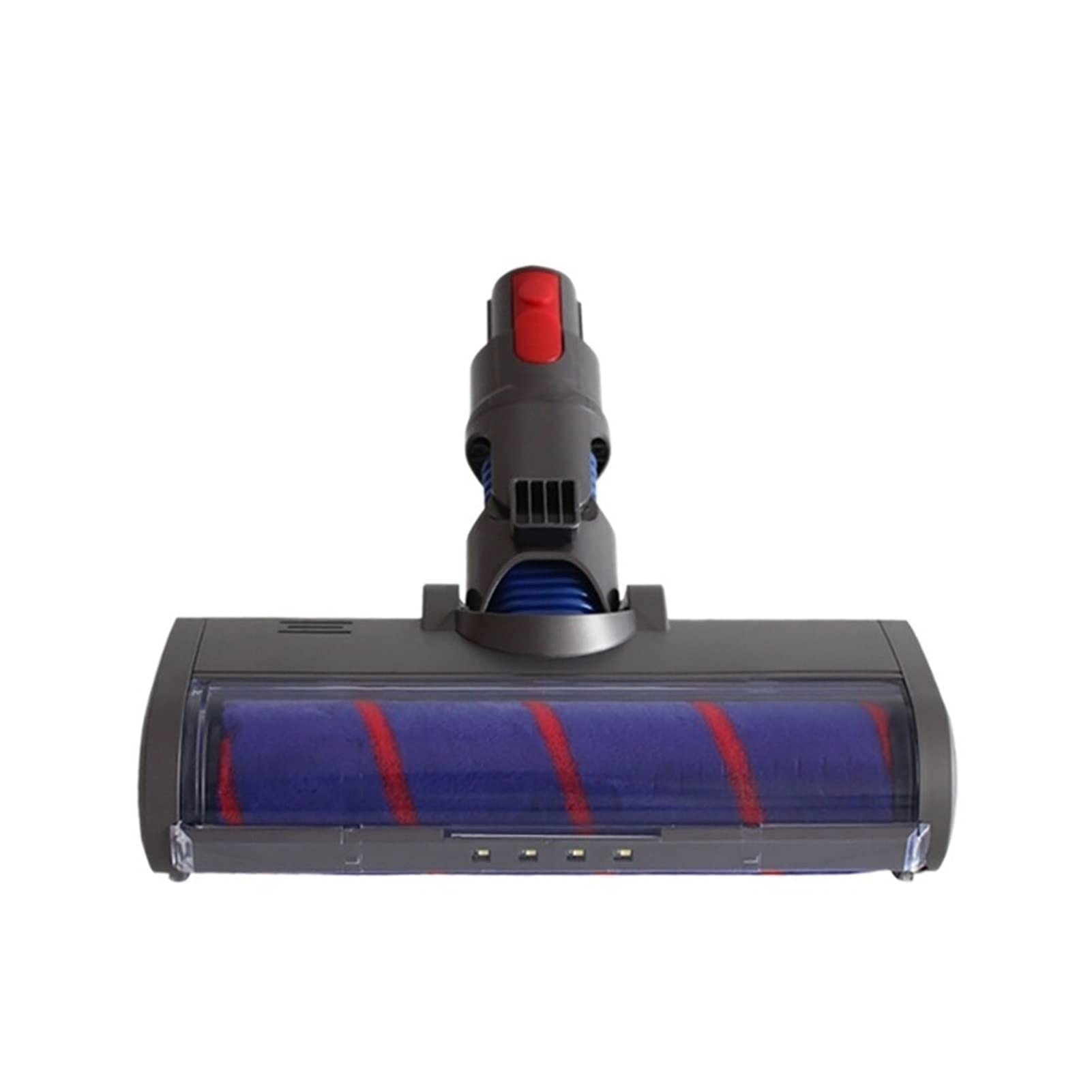 Fluffy Soft Roller Head Quick Release Electric Floor Brush Compatible with Dyson V7 V8 V10 V11 Vacuum Cleaner Replacement Parts - Perfect for Pet Hair, Hardwood Floors & Carpet Cleaning