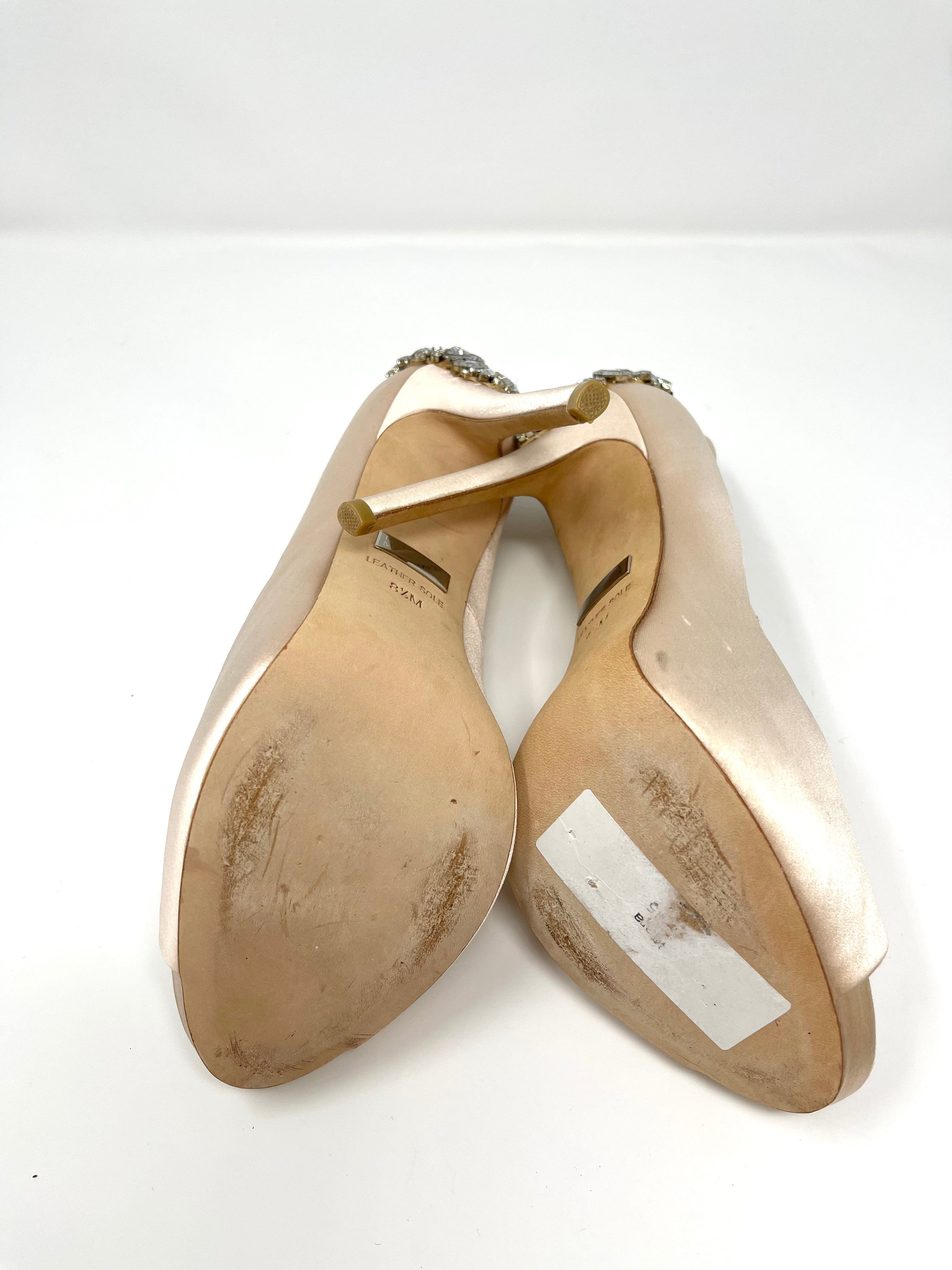 Badgley Mischka Kiara Women's Heels Size 8.5 - Elegant Evening Shoes for Weddings, Parties & Special Occasions