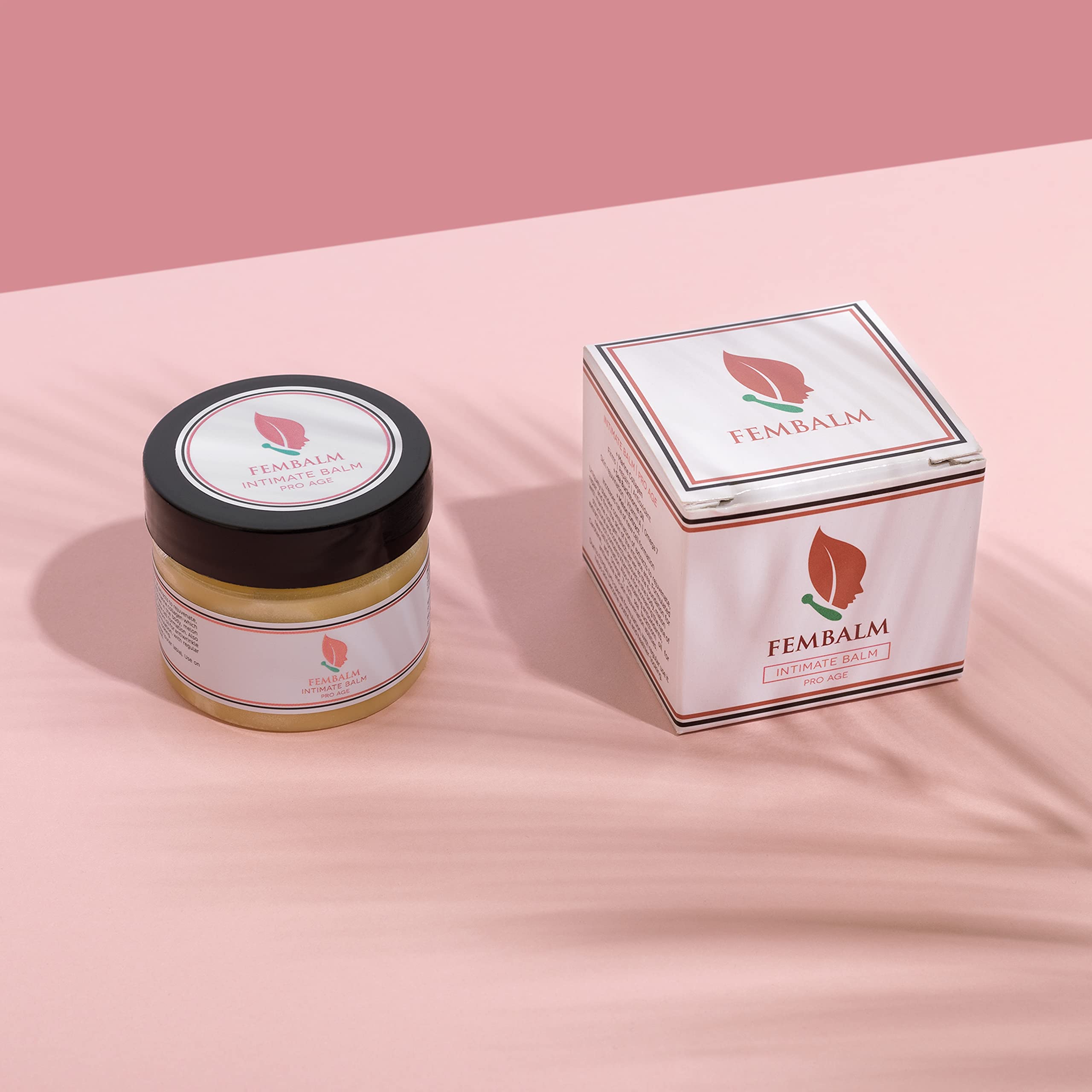 Fembalm Intimate Anti-Wrinkle Balm - Collagen & Vitamin A Enriched Firming Cream with Omega 7 & Antioxidants for Sensitive, Dry & Combination Skin | Natural Vanilla Scent | Daily Moisturizer for Women's Intimate Care & Skin Rejuvenation