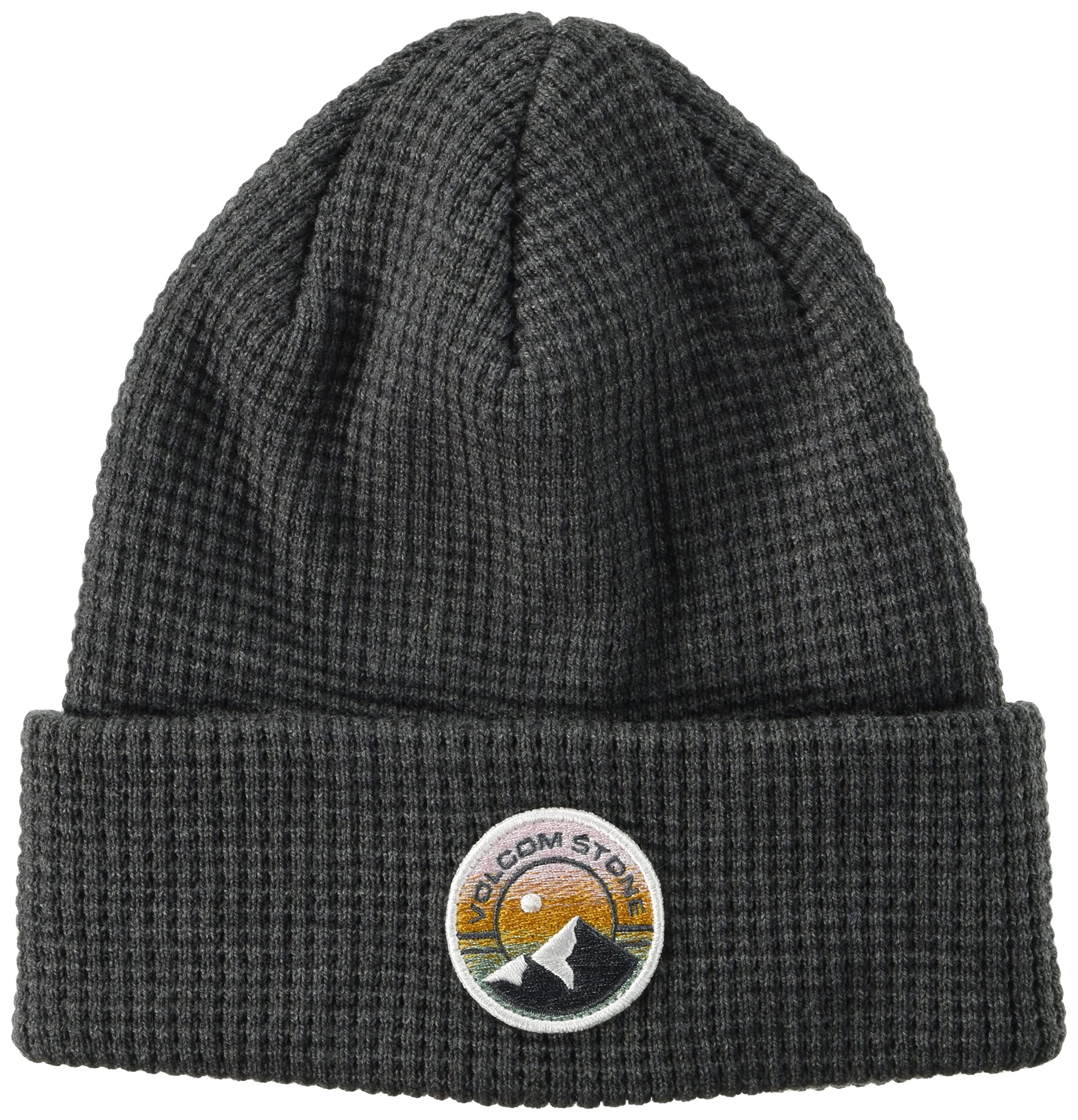 Volcom Women's Waffle Patch Snowboard Beanie - Warm Winter Knit Hat for Skiing, Snowboarding & Outdoor Activities
