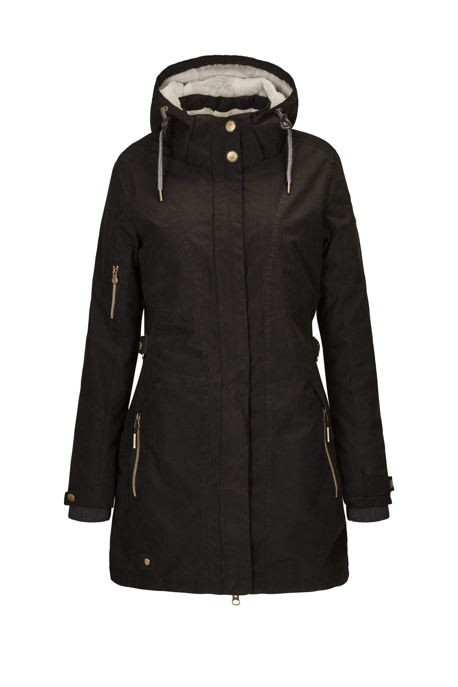 Women's Waterproof Windproof Winter Parka Jacket with Hood - Warm Insulated Coat for Outdoor Hiking, Skiing & Daily Commute