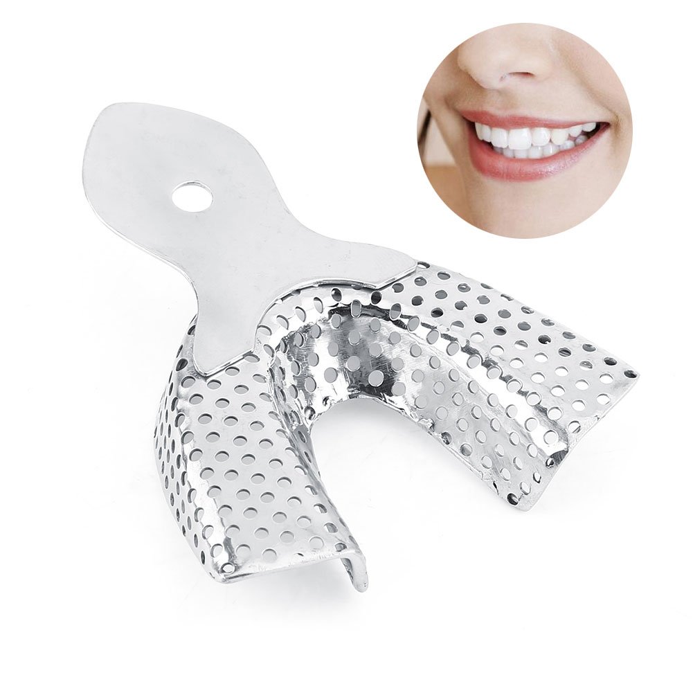 Ciciglow Stainless Steel Dental Trays - High Pressure Disinfection Teeth Trays for Teaching Hospitals & Dental Clinics - Reusable, High Temperature Resistant - Perfect for Dental Procedures, Teeth Whitening & Orthodontic Treatments