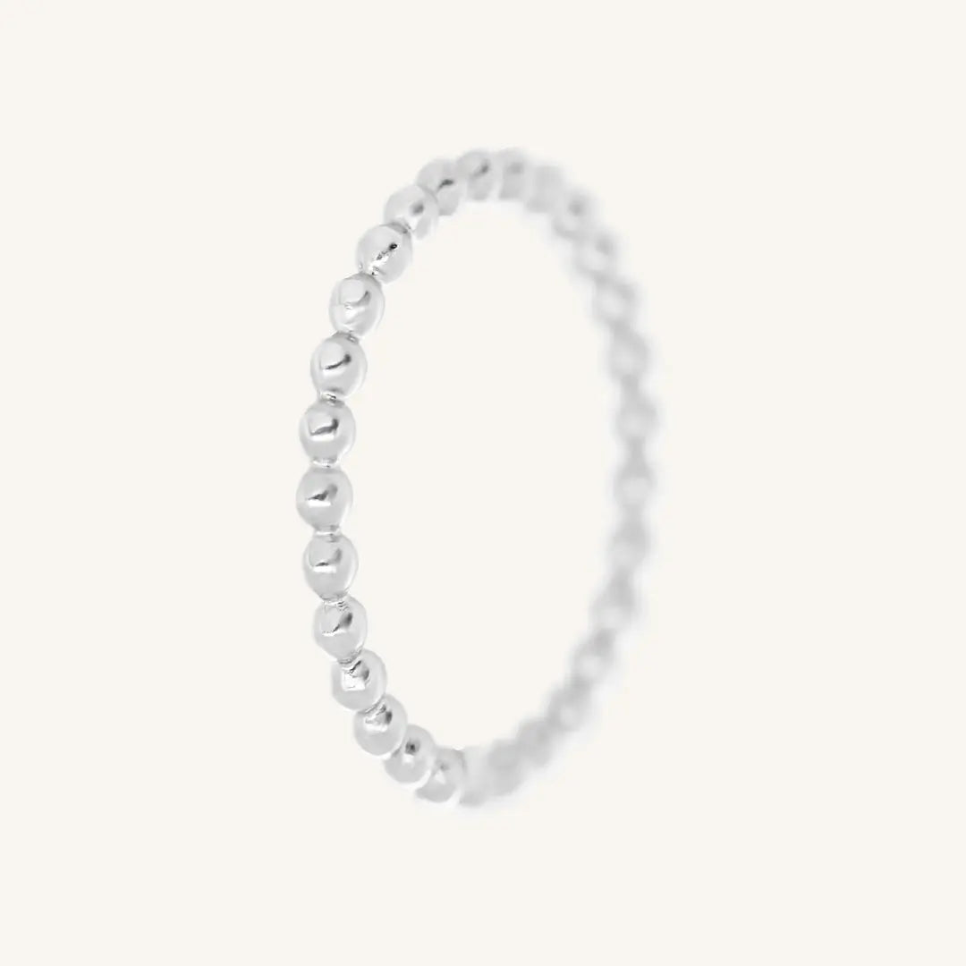 Andie Stacking Rings for Women - Dainty Gold & Silver Minimalist Rings Set - Perfect for Layering, Everyday Wear & Gifts