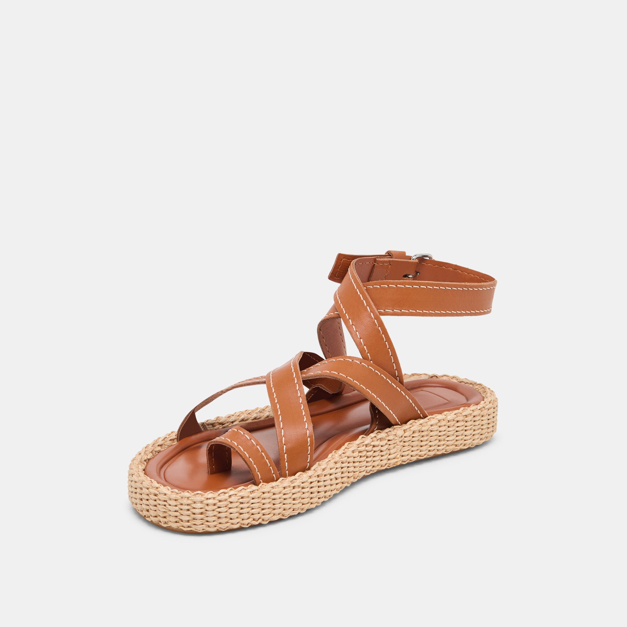 ROXIE Brown Leather Sandals for Women - Comfortable & Stylish Summer Footwear for Beach, Walking & Casual Outfits