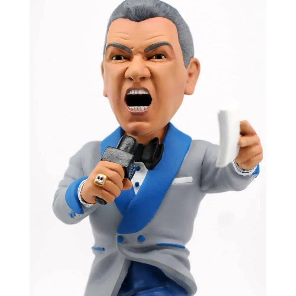 Bruce Buffer Autographed MMA Bobblehead - Limited Edition UFC Collectible #D/200 - Perfect for UFC Fans, Sports Memorabilia Collectors & Man Cave Decor