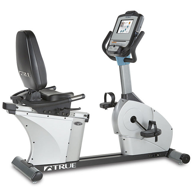 TRUE Fitness CS400 Recumbent Exercise Bike for Home Gym - Low Impact Cardio Workout for Seniors & Rehabilitation