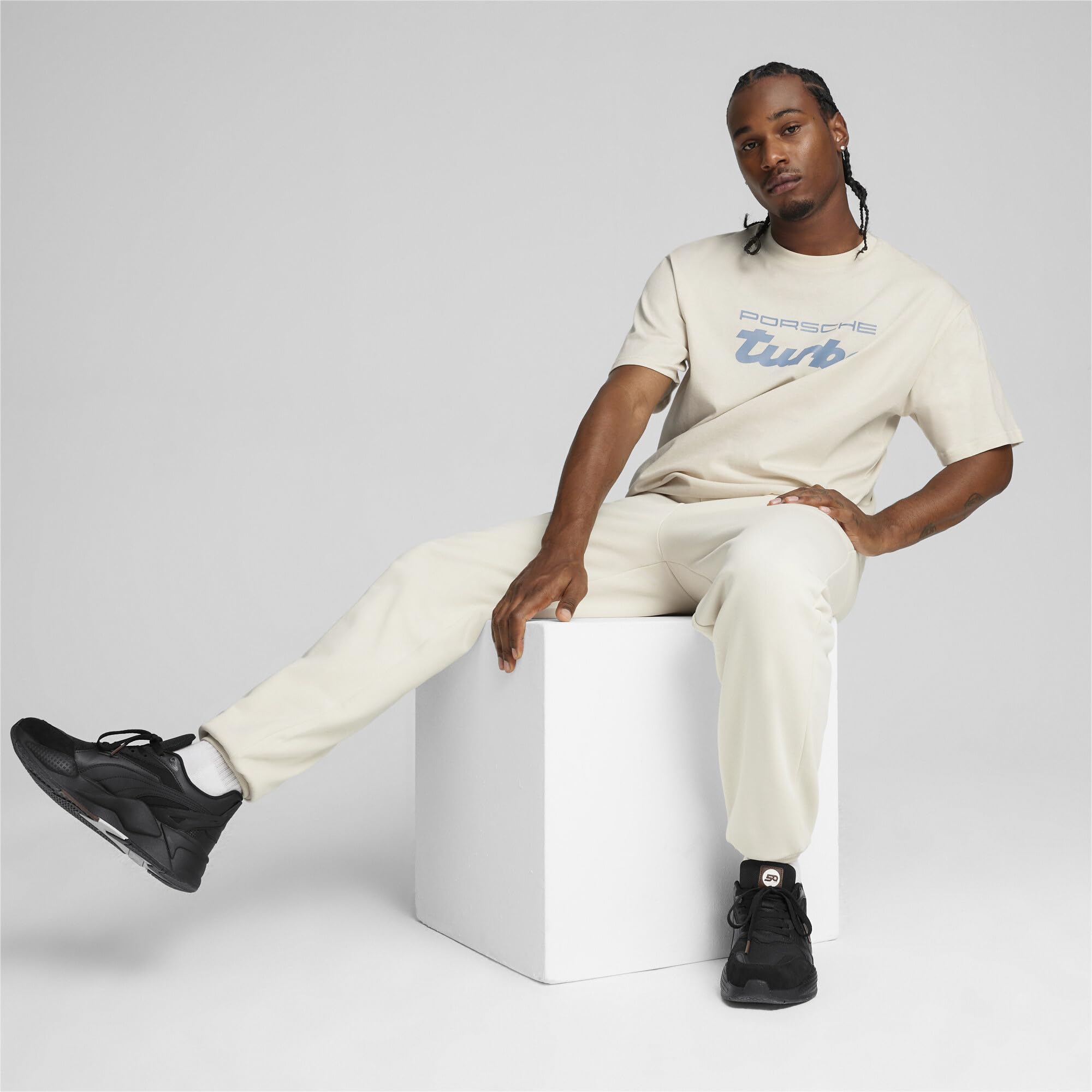 PUMA Men's Porsche Legacy Essentials T-Shirt - Comfortable Cotton Tee for Casual Wear, Sports & Everyday Outfits