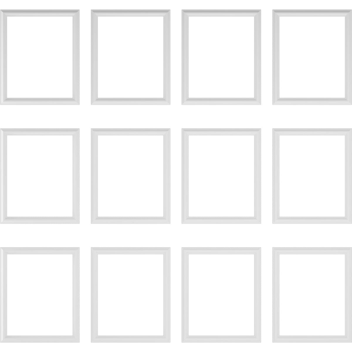 Ashford Square Panel Full Wall Wainscot Paneling Kit - Premium DIY Wall Paneling for Home & Office Decoration | Easy Installation for Living Room, Bedroom, Dining Room & Hallway