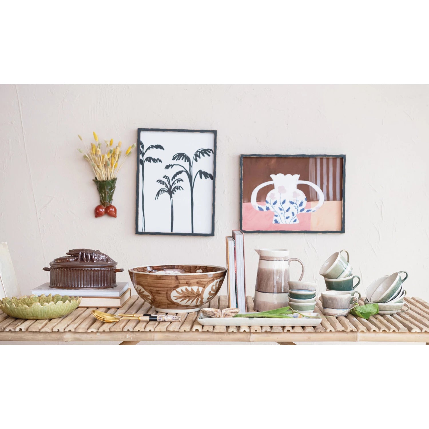Premium Wooden Handled Bowl - Durable & Stylish Serving Bowl for Salads, Soups, and Snacks - Perfect for Dining, Entertaining, and Everyday Use