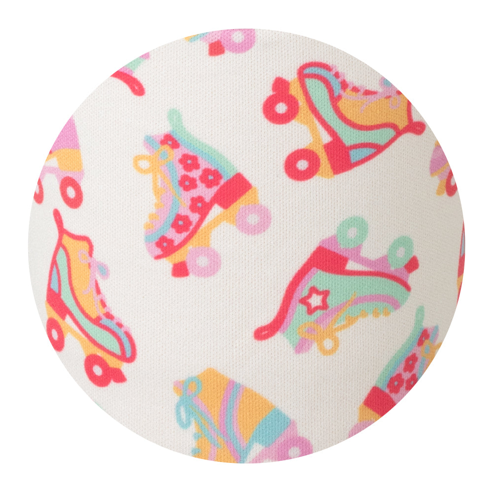 Roller Rink Slim Can Coolie - Insulated Neoprene Beverage Holder for 8oz & 12oz Cans - Perfect for Parties, BBQs, and Outdoor Events
