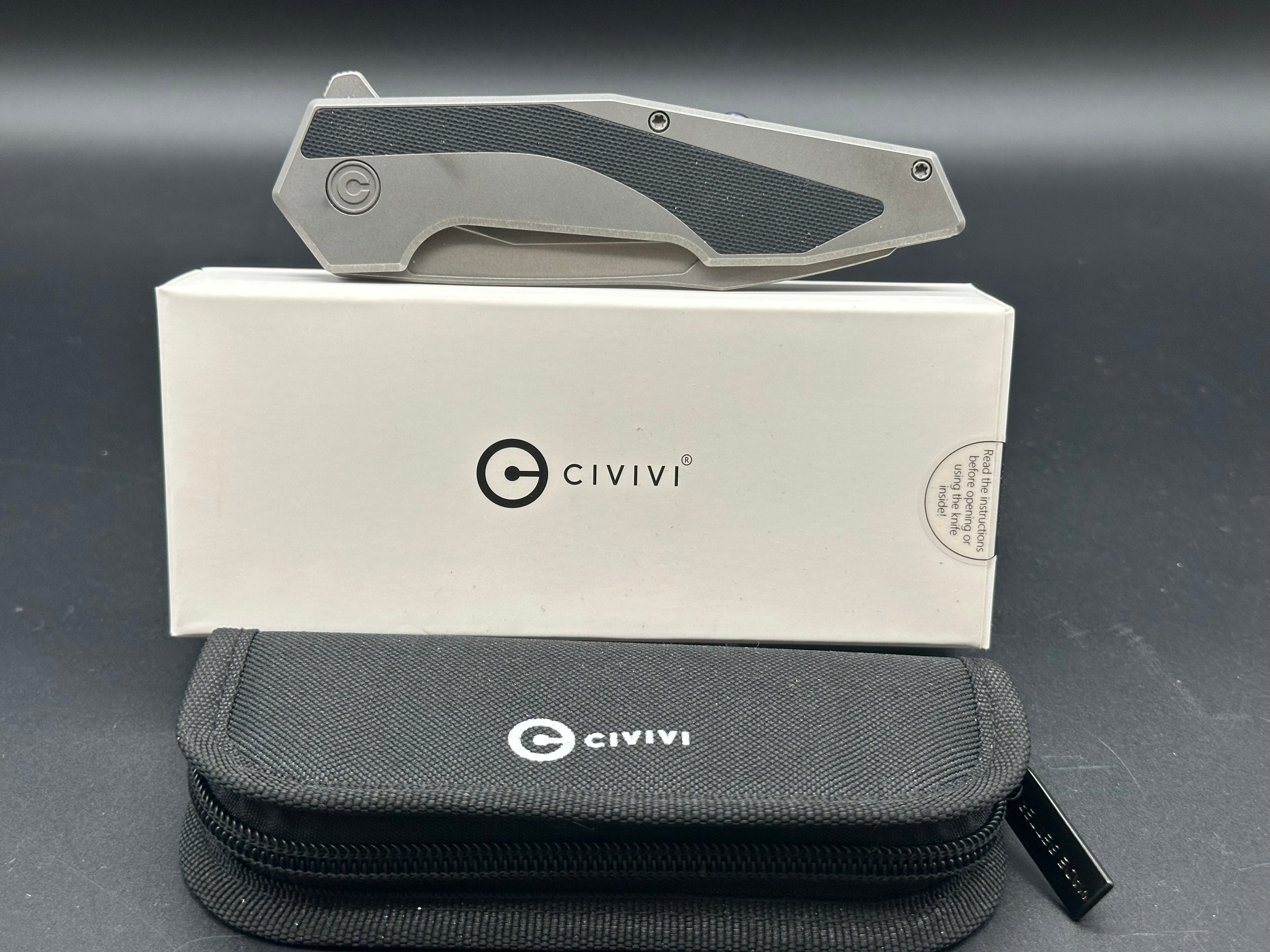 CIVIVI GTC Hypersonic Frame Lock Folding Knife - 3.7