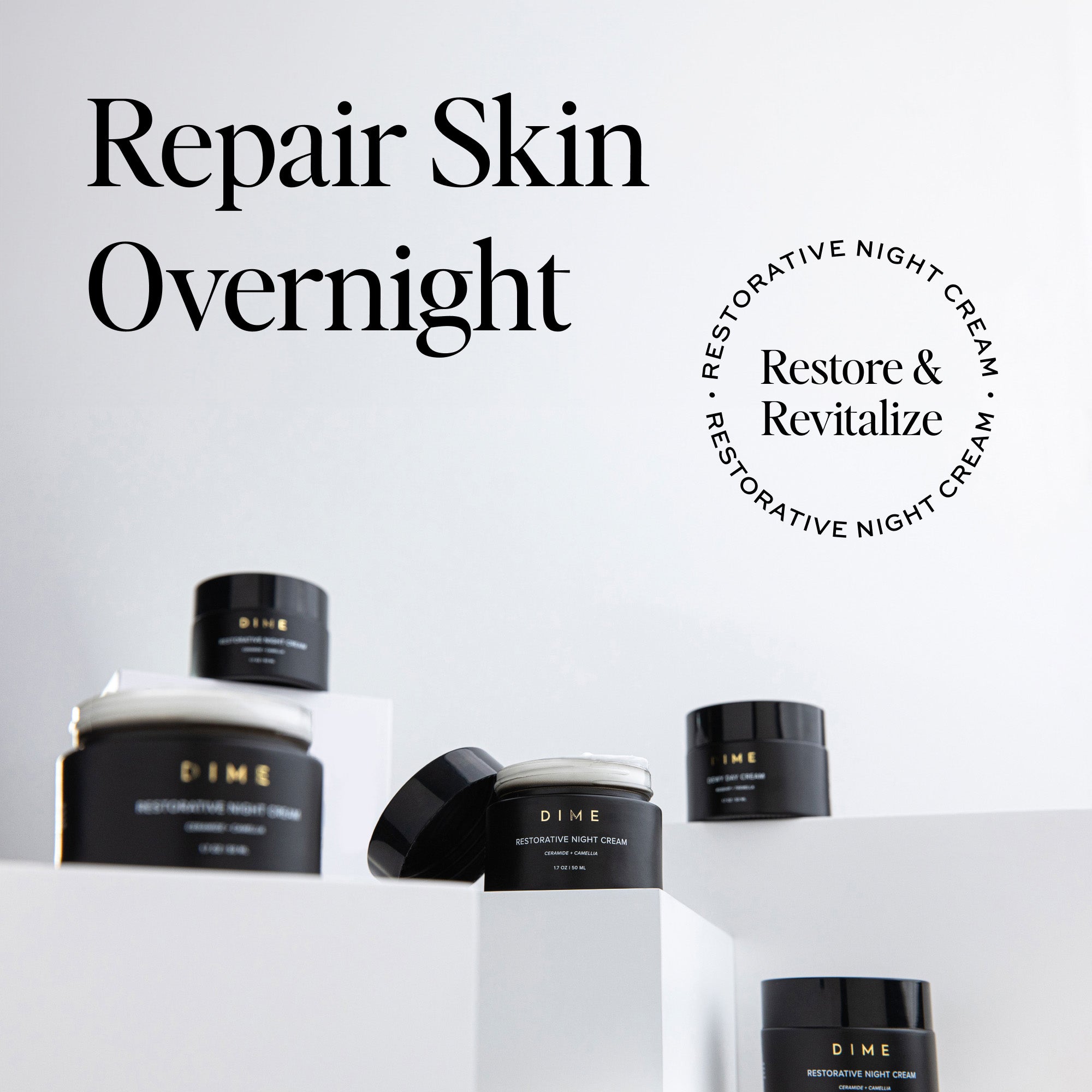 Best Restorative Night Cream for Anti-Aging & Deep Hydration - Overnight Skin Repair for Dry, Sensitive Skin - Perfect for Nighttime Skincare Routine