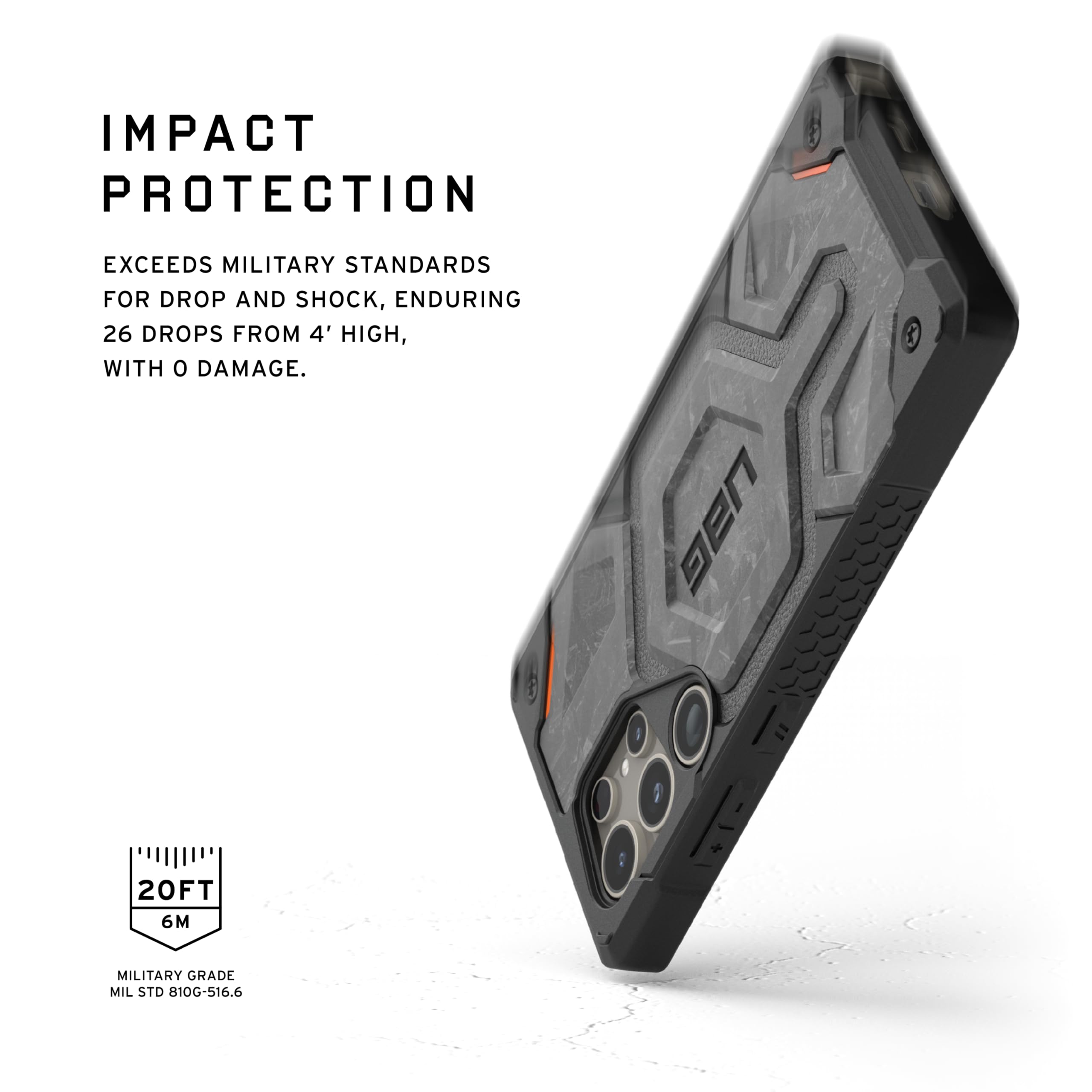 URBAN ARMOR GEAR UAG Monarch Pro Forged Carbon Fiber Case for Samsung Galaxy S24 Ultra 6.8