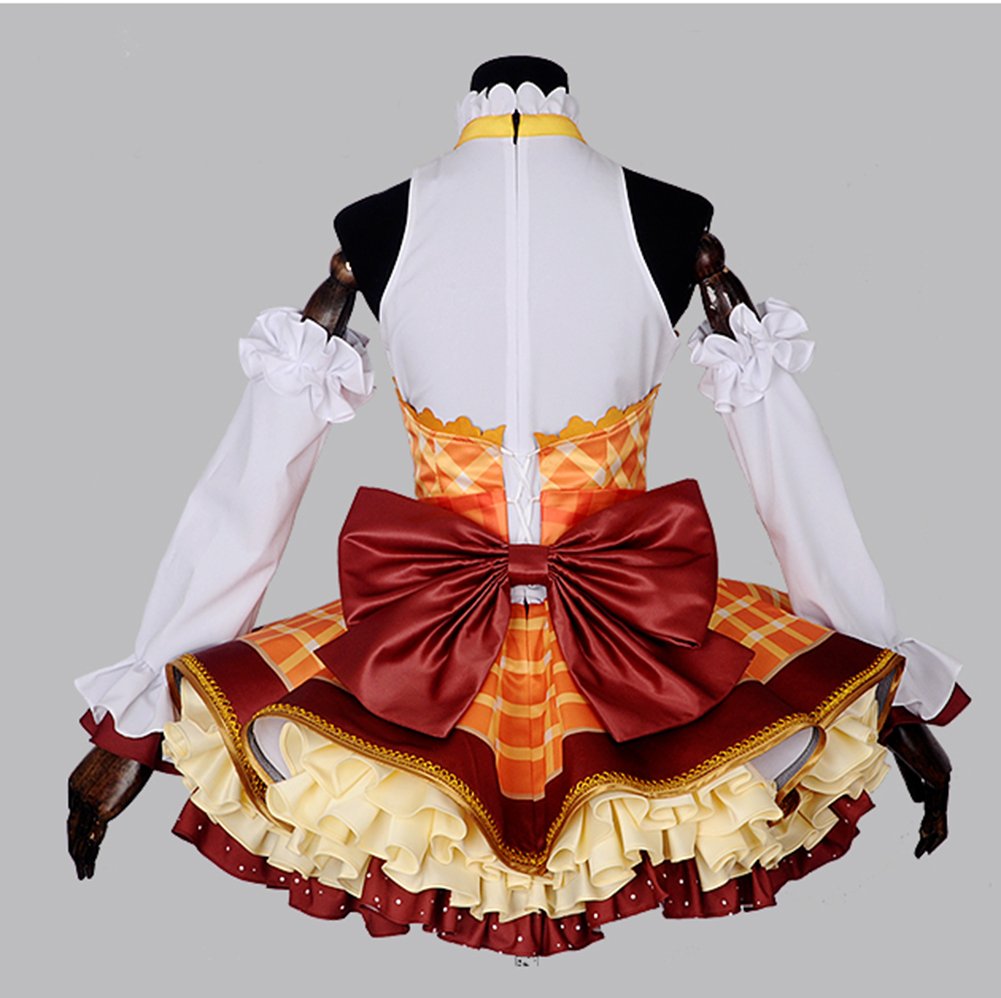 ROLECOS Girls Flower Bouquet Cosplay Dress - Japanese Anime Lolita Costume for Cosplay, Halloween & Themed Parties - Elegant Floral Awakening Outfit