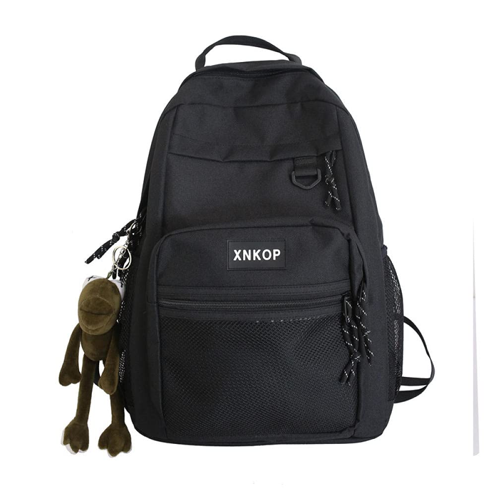 Stylish Korean Multi-Purpose Backpack for Men & Women - Large Capacity Travel Backpack, School Bag for Middle & High School Students - Perfect for Commuting, Hiking, and Daily Use