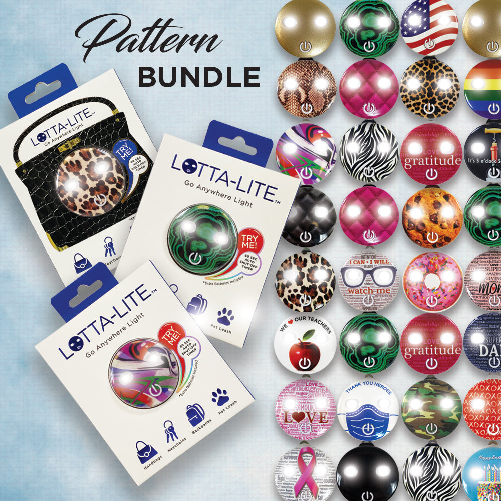 3 Lotta Lite Patterns Bundle - Digital Scrapbooking & Crafting Designs for DIY Projects, Invitations, and Home Decor