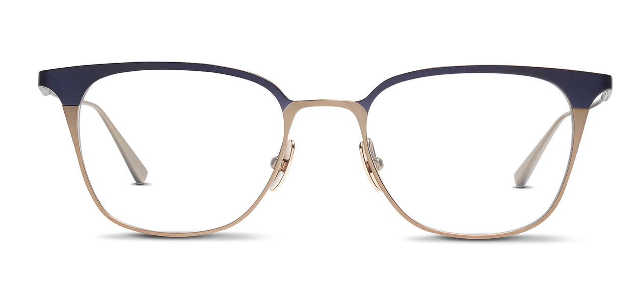 Henderson RX Sunglasses - Vintage Indigo & Antique Gold Frame - Perfect for Outdoor Activities, Driving, and Fashion Accessories