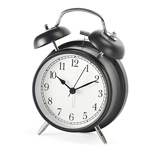 Vintage Twin Bell Alarm Clock - 3