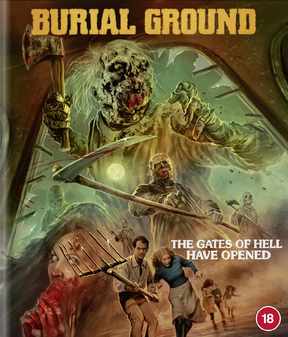 Burial Ground Blu-ray - Classic Horror Movie on High-Quality Blu-ray Disc | Perfect for Halloween Movie Nights & Horror Film Collections