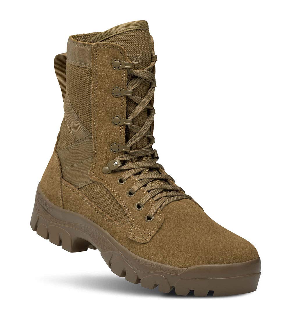 GARMONT T8 Bifida Tactical Military Boots for Men & Women - AR670-1 Compliant Combat Shoes, Suede Leather Multi-Terrain Footwear in Coyote (Size 7.5) - Perfect for Army, Air Force & Outdoor Adventures