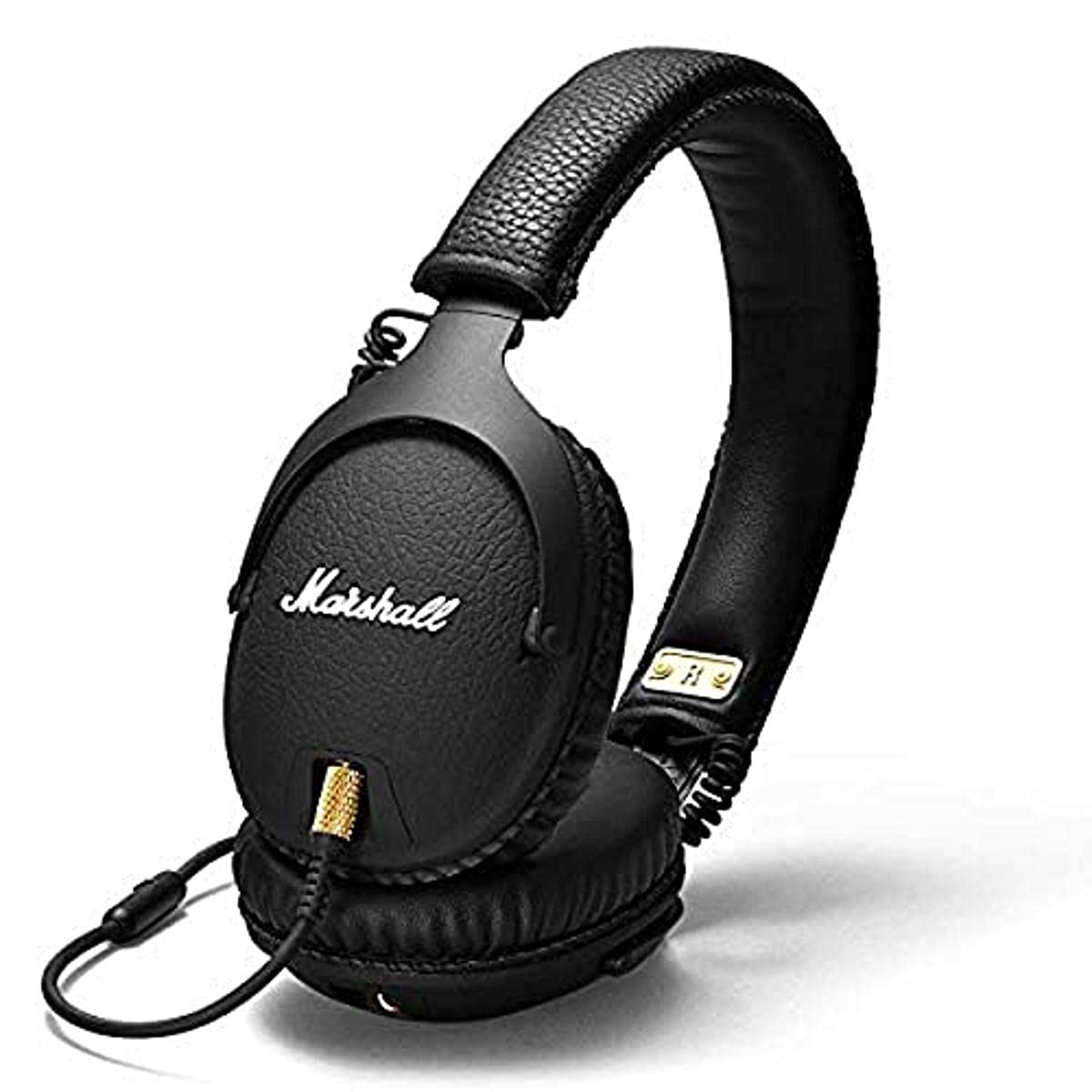 Marshall Monitor Headphones M-ACCS-00152 - Premium Over-Ear Studio Headphones with Noise Isolation, Black - Perfect for Music Production, Gaming & Travel