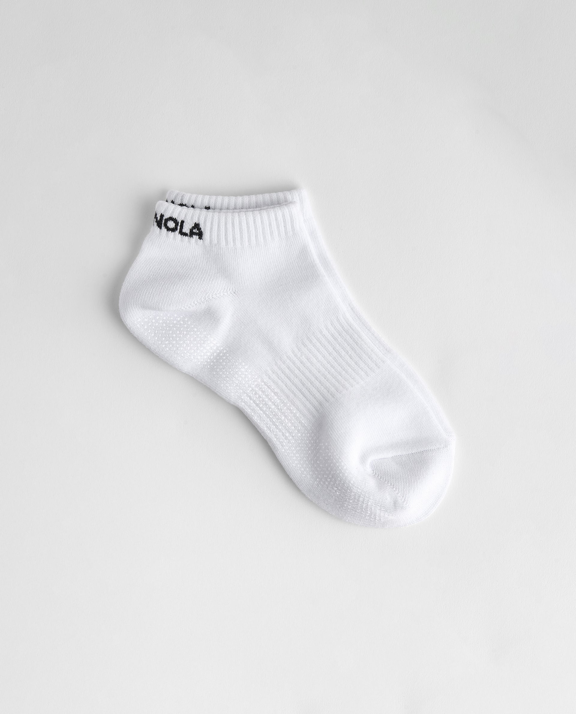 Non-Slip Pilates Grip Socks for Women - Breathable Yoga Socks with Toe Separators - White - Perfect for Yoga, Barre, Pilates & Home Workouts