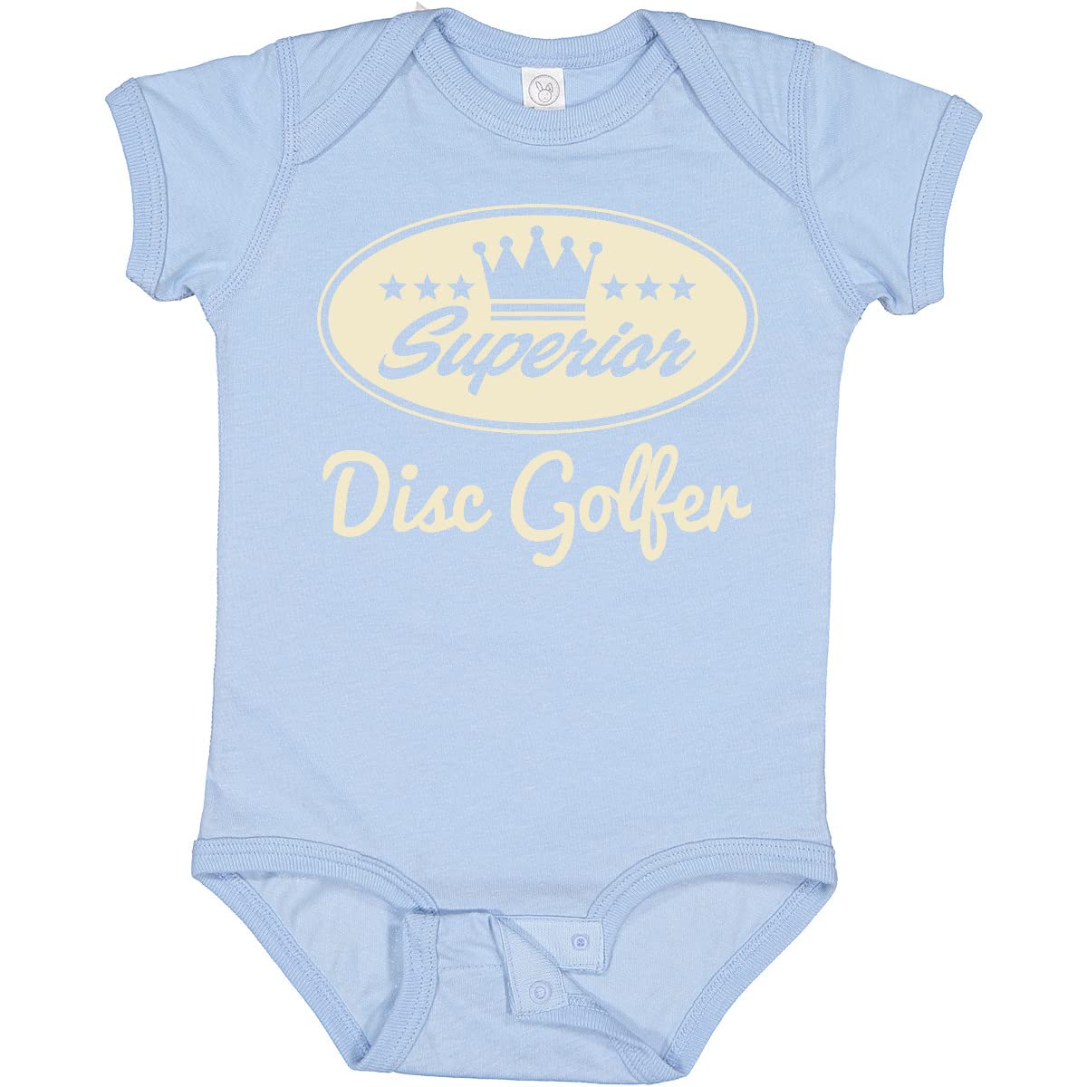 Inktastic Vintage Disc Golfer Superior Baby Bodysuit - Soft Cotton Onesie for Newborns & Infants - Perfect for Playtime, Daycare & Family Outings