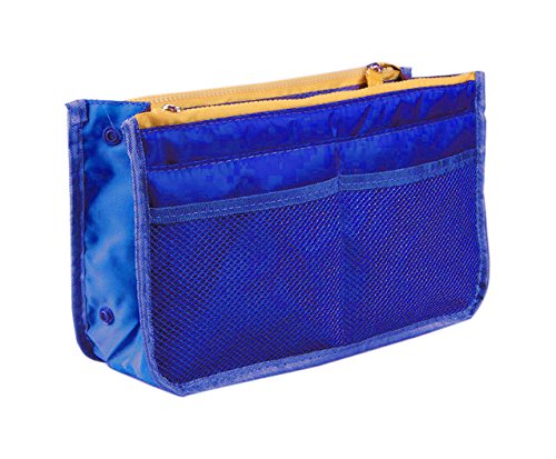 Multi-Functional Travel Cosmetic Bag - Waterproof Makeup Organizer Pouch for Toiletries, Phone, MP3 & Book Storage - Perfect for Handbag, Gym & Airplane Carry-On