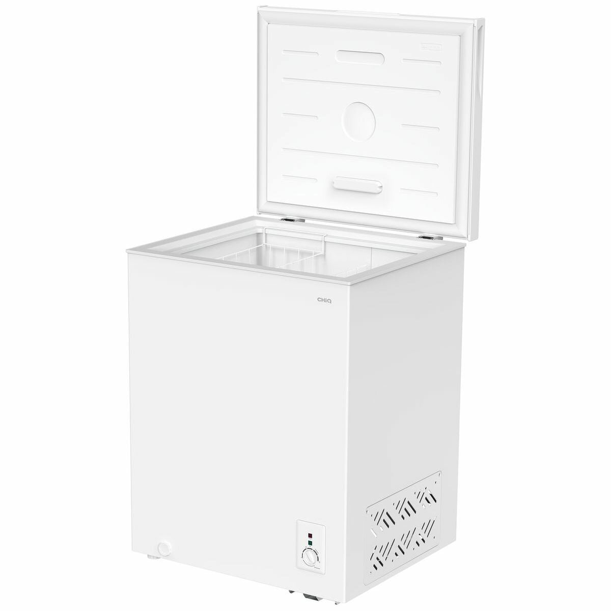 CHiQ 142L Hybrid Chest Freezer CCF142DW - Energy Efficient, Ultra Quiet Deep Freezer with 5-Year Warranty | Perfect for Home, Restaurant & Commercial Kitchen Storage