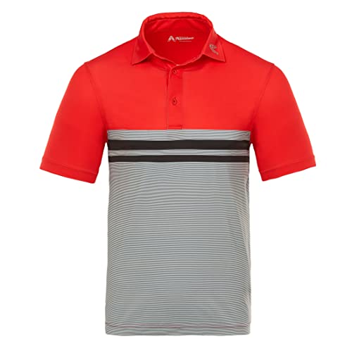 Block Red and Grey