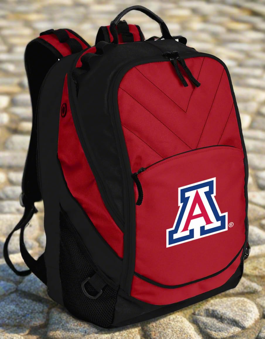 Red Arizona Wildcats Backpack - Durable University of Arizona Laptop Computer Bag for School, Travel & Work